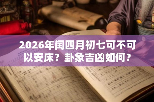 2026年闰四月初七可不可以安床？卦象吉凶如何？