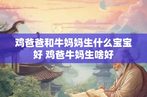 鸡爸爸和牛妈妈生什么宝宝好 鸡爸牛妈生啥好