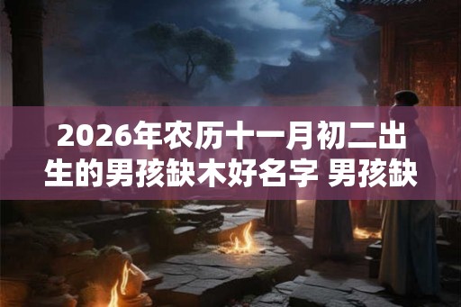 2026年农历十一月初二出生的男孩缺木好名字 男孩缺木用什么字