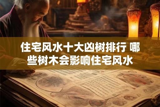 住宅风水十大凶树排行 哪些树木会影响住宅风水