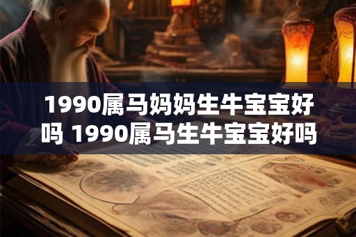 1990属马妈妈生牛宝宝好吗 1990属马生牛宝宝好吗
