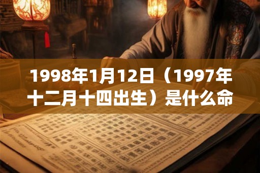 1998年1月12日(1997年十二月十四出生)是什么命_命运如何 1998年1月12日(1997年十二月十四出生)是什么命_命运如何
