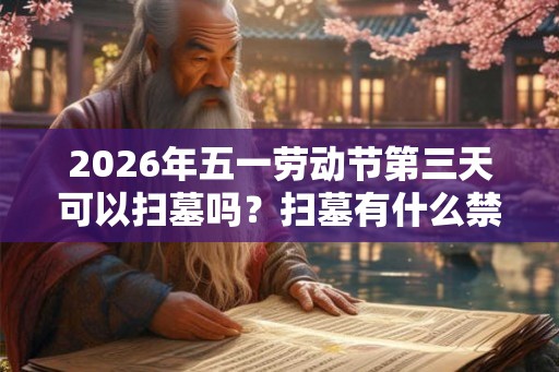 2026年五一劳动节第三天可以扫墓吗？扫墓有什么禁忌？