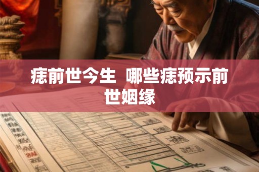 痣前世今生  哪些痣预示前世姻缘