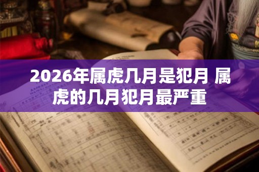 2026年属虎几月是犯月 属虎的几月犯月最严重