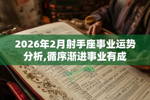 2026年2月射手座事业运势分析,循序渐进事业有成 2026年2月射手座事业运势分析,循序渐进事业有成