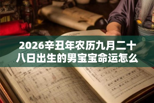 2026辛丑年农历九月二十八日出生的男宝宝命运怎么样？