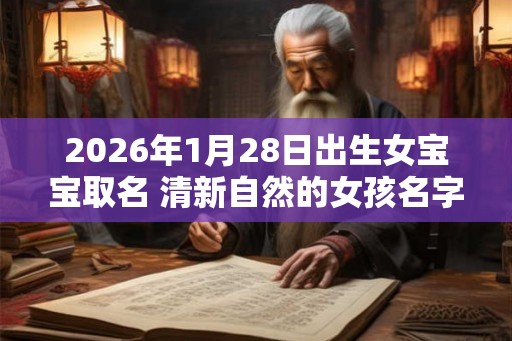2026年1月28日出生女宝宝取名 清新自然的女孩名字