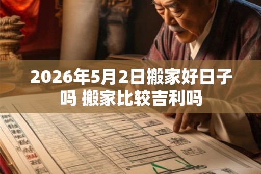 2026年5月2日搬家好日子吗 搬家比较吉利吗 2026年5月2日搬家好日子吗 搬家比较吉利吗