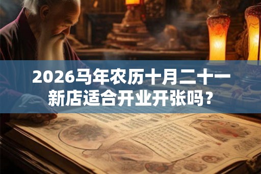 2026马年农历十月二十一新店适合开业开张吗? 2026马年农历十月二十一新店适合开业开张吗?