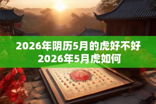 2026年阴历5月的虎好不好 2026年5月虎如何