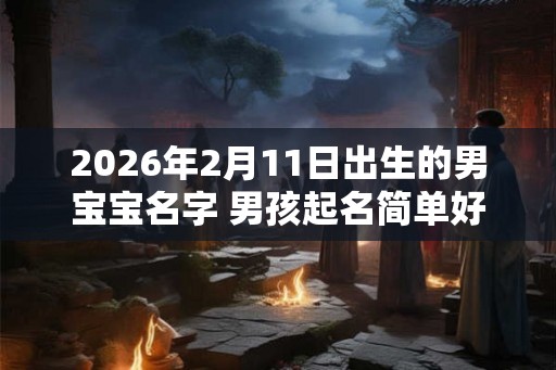 2026年2月11日出生的男宝宝名字 男孩起名简单好听