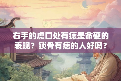 右手的虎口处有痣是命硬的表现？锁骨有痣的人好吗？