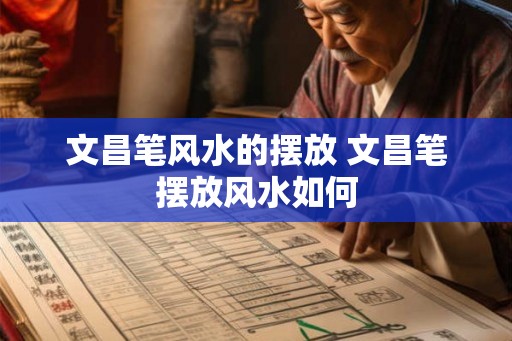 文昌笔风水的摆放 文昌笔摆放风水如何