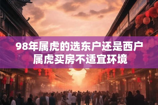 98年属虎的选东户还是西户 属虎买房不适宜环境