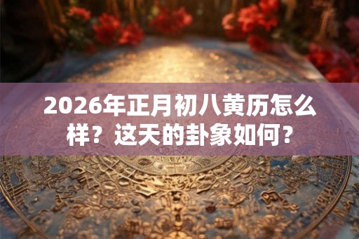 2026年正月初八黄历怎么样？这天的卦象如何？