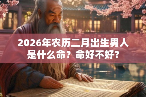 2026年农历二月出生男人是什么命？命好不好？