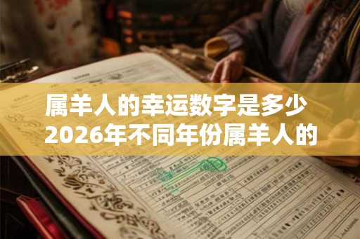 属羊人的幸运数字是多少 2026年不同年份属羊人的运势