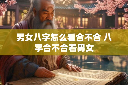 男女八字怎么看合不合 八字合不合看男女