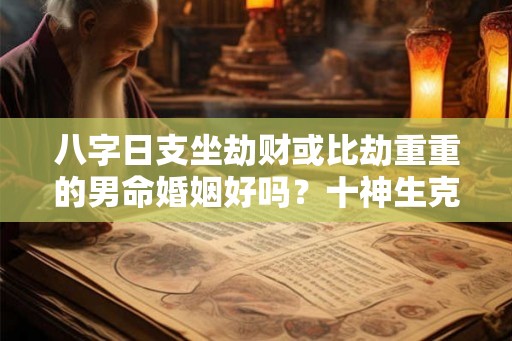 八字日支坐劫财或比劫重重的男命婚姻好吗？十神生克怎么看？
