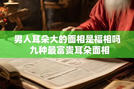 男人耳朵大的面相是福相吗 九种最富贵耳朵面相 男人耳朵大的面相是福相吗 九种最富贵耳朵面相