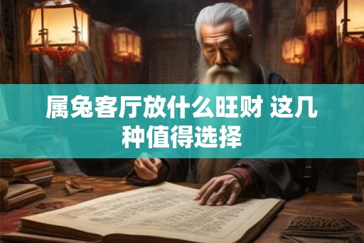 属兔客厅放什么旺财 这几种值得选择
