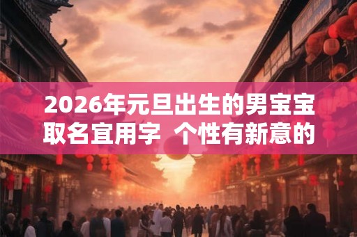 2026年元旦出生的男宝宝取名宜用字 个性有新意的男宝宝名字 2026年元旦出生的男宝宝取名宜用字 个性有新意的男宝宝名字