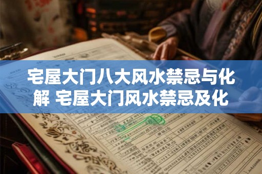 宅屋大门八大风水禁忌与化解 宅屋大门风水禁忌及化解