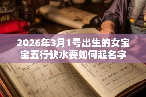 2026年3月1号出生的女宝宝五行缺水要如何起名字