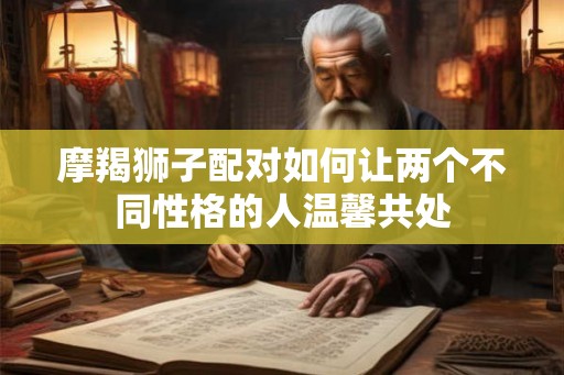 摩羯狮子配对如何让两个不同性格的人温馨共处 摩羯狮子配对如何让两个不同性格的人温馨共处