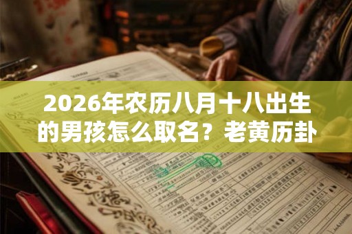 2026年农历八月十八出生的男孩怎么取名？老黄历卦象好吗？
