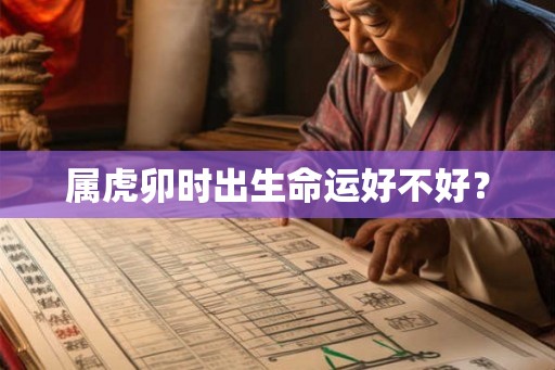 属虎卯时出生命运好不好？