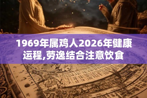 1969年属鸡人2026年健康运程,劳逸结合注意饮食