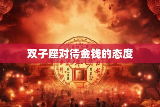双子座对待金钱的态度