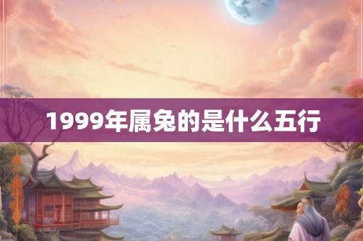 1999年属兔的是什么五行