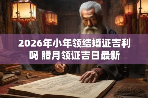 2026年小年领结婚证吉利吗 腊月领证吉日最新 2026年小年领结婚证吉利吗 腊月领证吉日最新