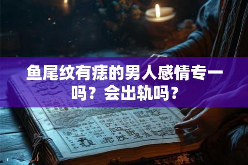 鱼尾纹有痣的男人感情专一吗?会出轨吗? 鱼尾纹有痣的男人感情专一吗?会出轨吗?