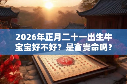 2026年正月二十一出生牛宝宝好不好？是富贵命吗？