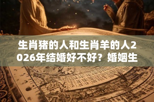 生肖猪的人和生肖羊的人2026年结婚好不好?婚姻生活美满吗? 生肖猪的人和生肖羊的人2026年结婚好不好?婚姻生活美满吗?