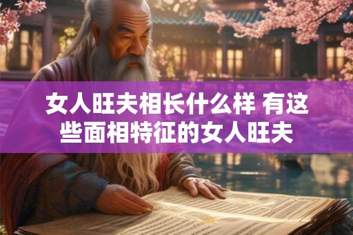 女人旺夫相长什么样 有这些面相特征的女人旺夫