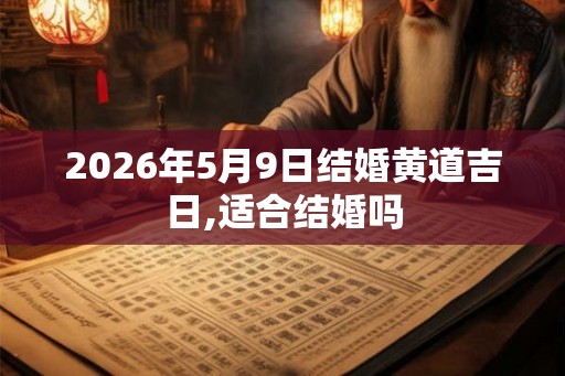 2026年5月9日结婚黄道吉日,适合结婚吗