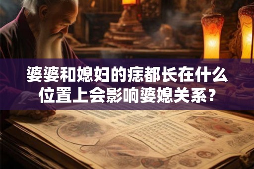 婆婆和媳妇的痣都长在什么位置上会影响婆媳关系？
