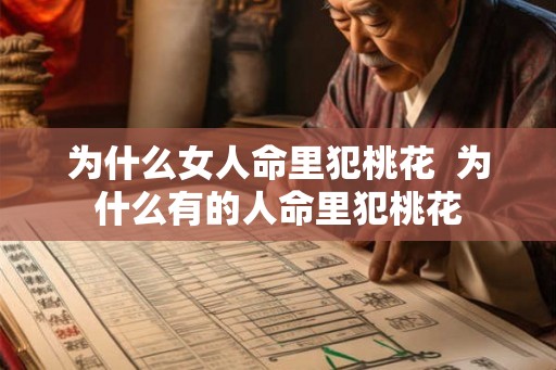 为什么女人命里犯桃花  为什么有的人命里犯桃花