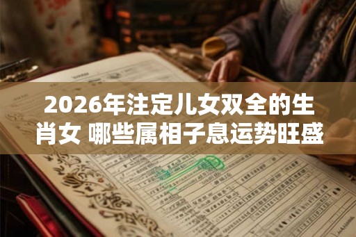 2026年注定儿女双全的生肖女 哪些属相子息运势旺盛