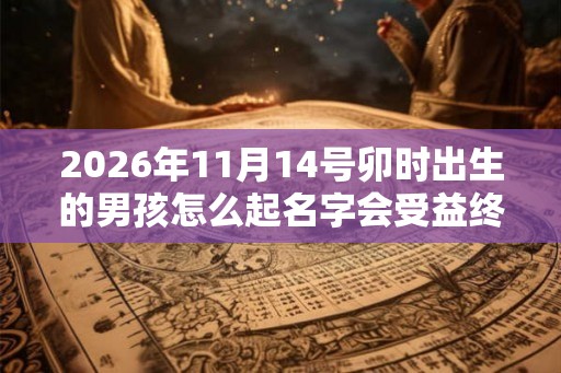 2026年11月14号卯时出生的男孩怎么起名字会受益终生