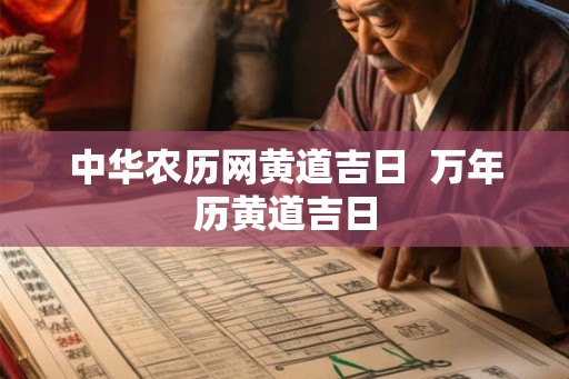 中华农历网黄道吉日  万年历黄道吉日