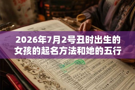 2026年7月2号丑时出生的女孩的起名方法和她的五行