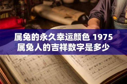 属兔的永久幸运颜色 1975属兔人的吉祥数字是多少