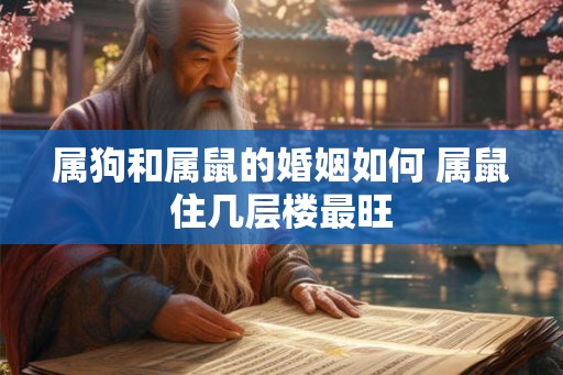 属狗和属鼠的婚姻如何 属鼠住几层楼最旺