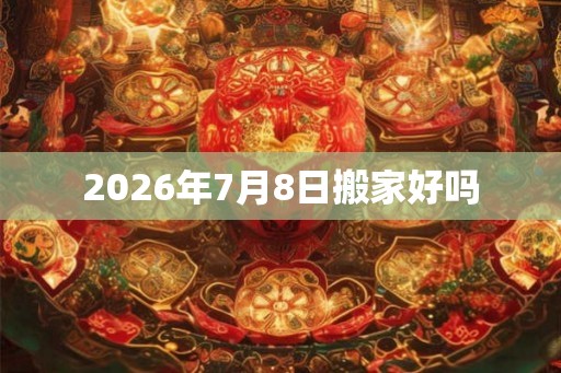 2026年7月8日搬家好吗